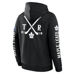 Toronto Maple Leafs Fanatics Big City Legacy Fleece Pullover Hoodie - Black - NHL 201742972