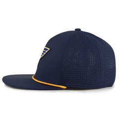 St. Louis Blues American Needle Buxton Pro Tech Adjustable Hat - Navy - NHL 201747119