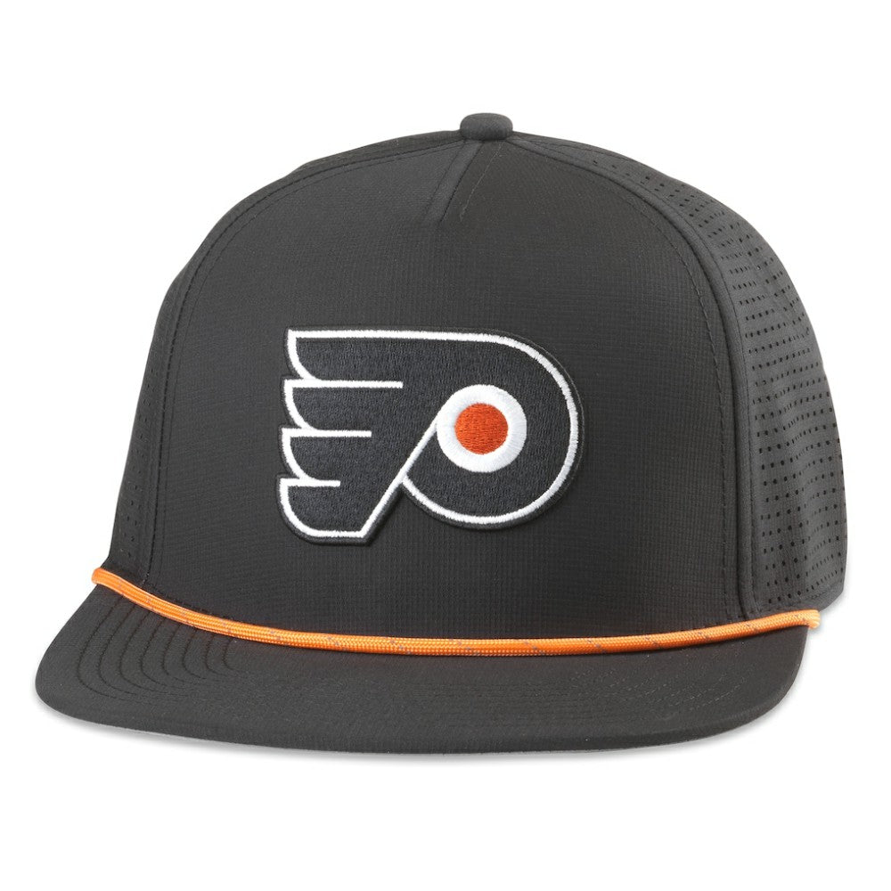 Philadelphia Flyers American Needle Buxton Pro Tech Adjustable Hat - Black - NHL 201747123