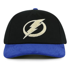 Tampa Bay Lightning American Needle Burnett Adjustable Hat - Black/Blue - NHL 201747136