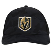 Vegas Golden Knights American Needle Valin Camo Super Tech Vented Adjustable Hat - Black - NHL 201747158