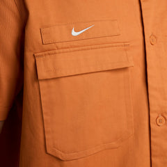 Club America CA x CA Woven Button-Down Shirt Burnt Orange - Nike for sale