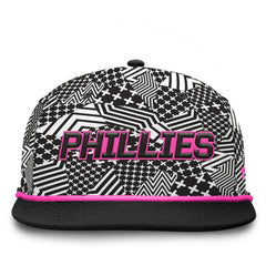 Philadelphia Phillies Fanatics Let's Glow Moon Shot Snapback Hat - Black - Fanatics on Sale