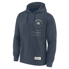 Minnesota Timberwolves Future Ground Info Elements Premium Pullover Hoodie Blue | Fanatics discount
