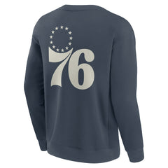 Philadelphia 76ers Elements Future Ground Lettering Pullover Sweatshirt Blue | Fanatics Near Me