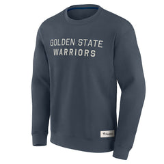 Golden State Warriors Elements Future Ground Lettering Pullover Sweatshirt for sale Blue | Fanatics online