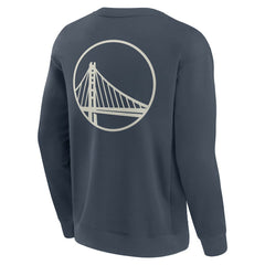 Golden State Warriors Elements Future Ground Lettering Pullover Sweatshirt for sale Blue | Fanatics online