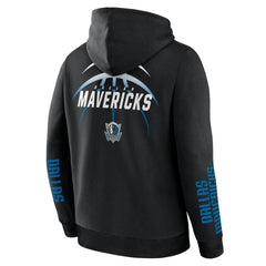 Dallas Mavericks Legacy Guard Pullover Hoodie for sale Black | Fanatics Near Me