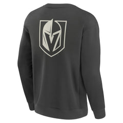 Vegas Golden Knights Fanatics Elements Future Ground Lettering Pullover Sweatshirt - Charcoal - NHL 201752433