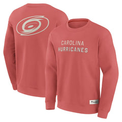 Carolina Hurricanes Fanatics Elements Future Ground Lettering Pullover Sweatshirt - Red - NHL 201752447