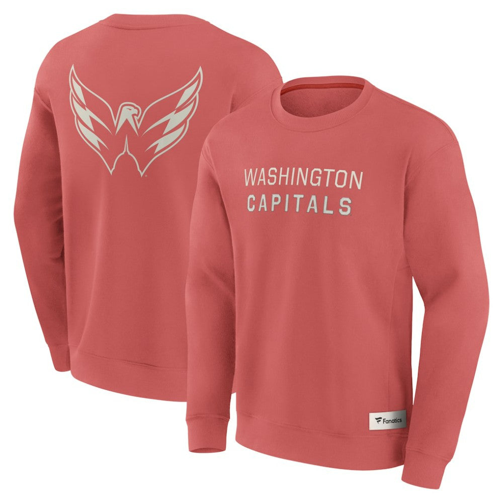 Washington Capitals Fanatics Elements Future Ground Lettering Pullover Sweatshirt - Red - NHL 201752450