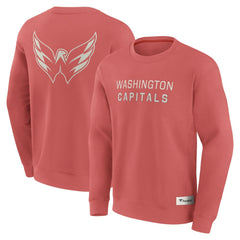Washington Capitals Fanatics Elements Future Ground Lettering Pullover Sweatshirt - Red - NHL 201752450