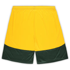 Fanatics Green Bay Packers Big & Tall Launch Shorts Green/Gold