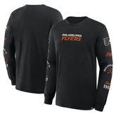 Philadelphia Flyers Fanatics Boxed In Legacy Long Sleeve T-Shirt - Black - NHL 201826836