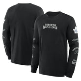 Toronto Maple Leafs Fanatics Boxed In Legacy Long Sleeve T-Shirt - Black - NHL 201826848