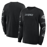 Los Angeles Kings Fanatics Boxed In Legacy Long Sleeve T-Shirt - Black - NHL 201826849