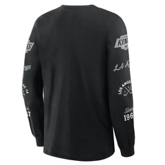 Los Angeles Kings Fanatics Boxed In Legacy Long Sleeve T-Shirt - Black - NHL 201826849