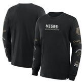 Vegas Golden Knights Fanatics Boxed In Legacy Long Sleeve T-Shirt - Black - NHL 201826854