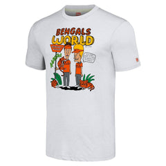 Cincinnati Bengals NFL x Homage x Beavis and Butt-Head Unisex Tri-Blend T-Shirt – Ash
