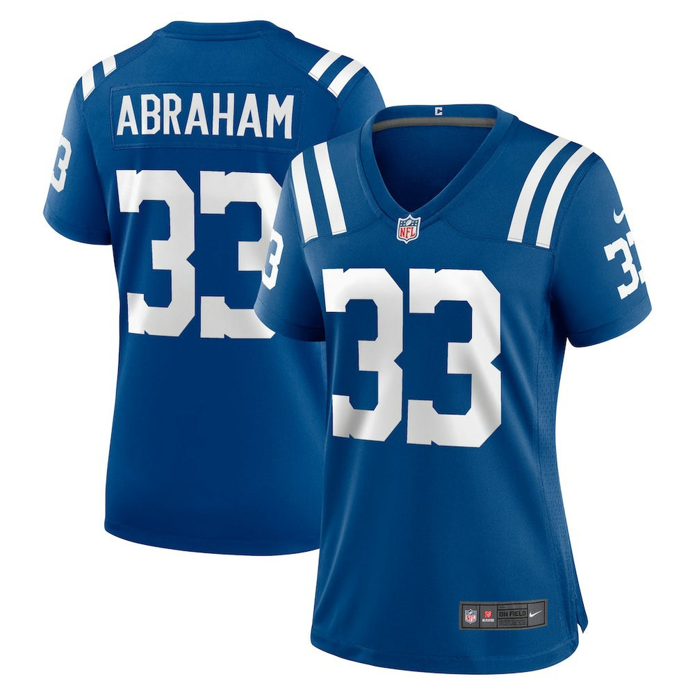 Nike Micah Abraham Indianapolis Colts Women's Game Jersey Royal