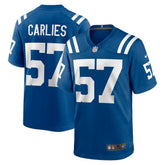 Nike Jaylon Carlies Indianapolis Colts Game Jersey Royal