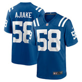 Nike Austin Ajiake Indianapolis Colts Game Jersey Royal