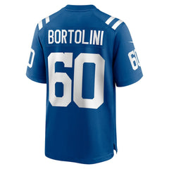 Nike Tanor Bortolini Indianapolis Colts Game Jersey Royal