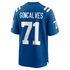 Nike Matt Goncalves Indianapolis Colts Game Jersey Royal