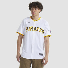 Pittsburgh Pirates Nike Home Limited Jersey - White - Nike Sale