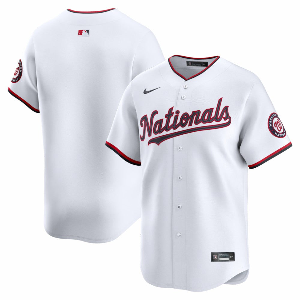 Washington Nationals Nike Home Limited Jersey - White - Nike Sale