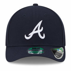 Atlanta Braves New Era Player Replica 9FORTY Adjustable Hat - Navy - New Era Lifestyle