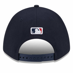 Atlanta Braves New Era Player Replica 9FORTY Adjustable Hat - Navy - New Era Lifestyle