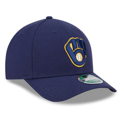 Milwaukee Brewers New Era Player Replica 9FORTY Adjustable Hat - Navy - New Era on Sale