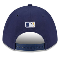 Milwaukee Brewers New Era Player Replica 9FORTY Adjustable Hat - Navy - New Era on Sale