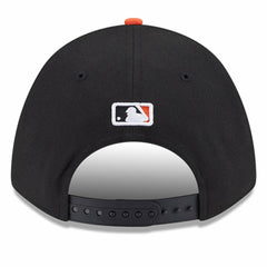 San Francisco Giants New Era Player Replica 9FORTY Adjustable Hat - Black/Orange - New Era Discount