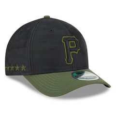 Pittsburgh Pirates New Era Player Replica 9FORTY Adjustable Hat - Black - New Era Sale