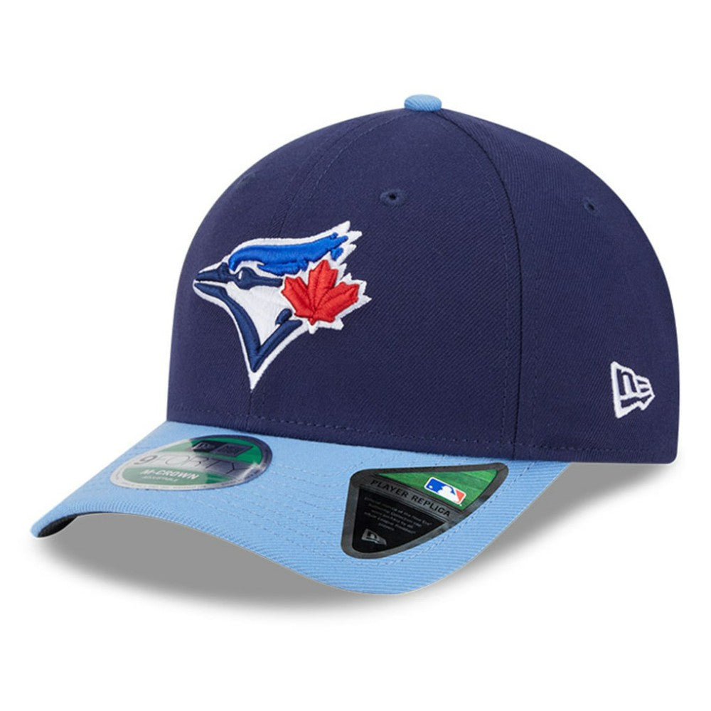 Toronto Blue Jays New Era Player Replica 9FORTY Adjustable Hat - Navy/Powder Blue - New Era Lifestyle