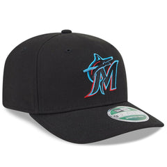 Miami Marlins New Era Player Replica 9SEVENTY Adjustable Hat - Black - New Era Lifestyle