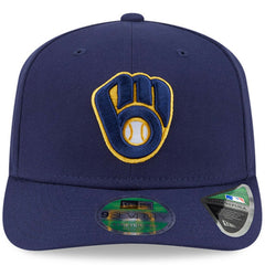 Milwaukee Brewers New Era Player Replica 9SEVENTY Adjustable Hat - Navy - New Era Online