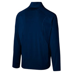 New England Patriots Grind Iron Quarter-Zip Top Navy