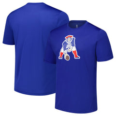 New England Patriots Stadium Retro T-Shirt Royal
