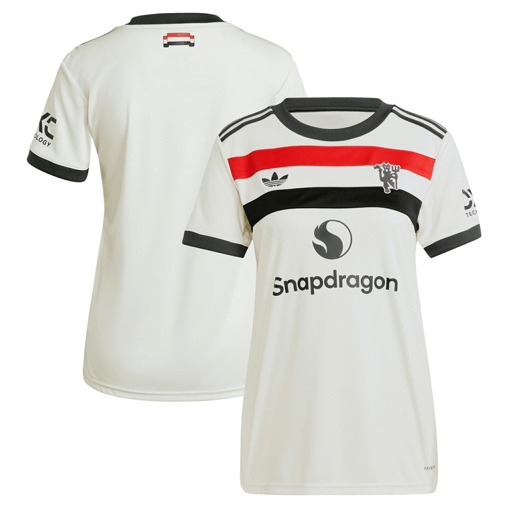 Manchester United Originals Women's 2024/25 Third Replica Jersey Cream - Adidas