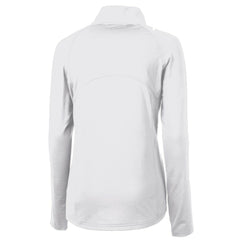 Minnesota Twins Cutter & Buck Women's Adapt Eco Knit Stretch Recycled Half-Zip DryTec Top - White - MLB Discount