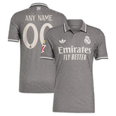 Real Madrid Originals 2024/25 Third Custom Jersey Charcoal - Adidas Discount