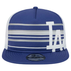 Los Angeles Dodgers New Era 9FIFTY A-Frame Trucker Snapback Hat - Royal - New Era Lifestyle