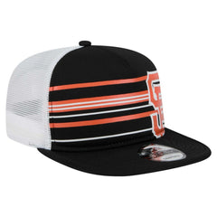 San Francisco Giants New Era 9FIFTY A-Frame Trucker Snapback Hat - Black - New Era on Sale
