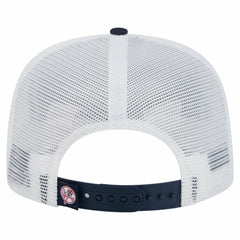 New York Yankees New Era 9FIFTY A-Frame Trucker Snapback Hat - Navy - New Era on Sale