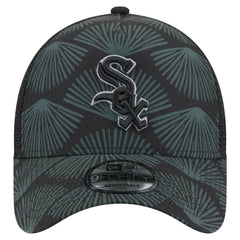 Chicago White Sox New Era 9FORTY A-Frame Trucker Adjustable Hat - Black - New Era Lifestyle