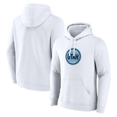 Utah Mammoth Fanatics Draft Logo Pullover Hoodie - White - NHL 201875541