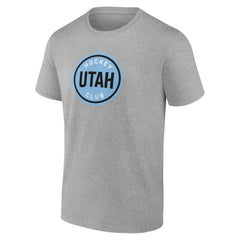 Utah Mammoth Fanatics Draft Logo T-Shirt - Heather Gray - NHL 201875562